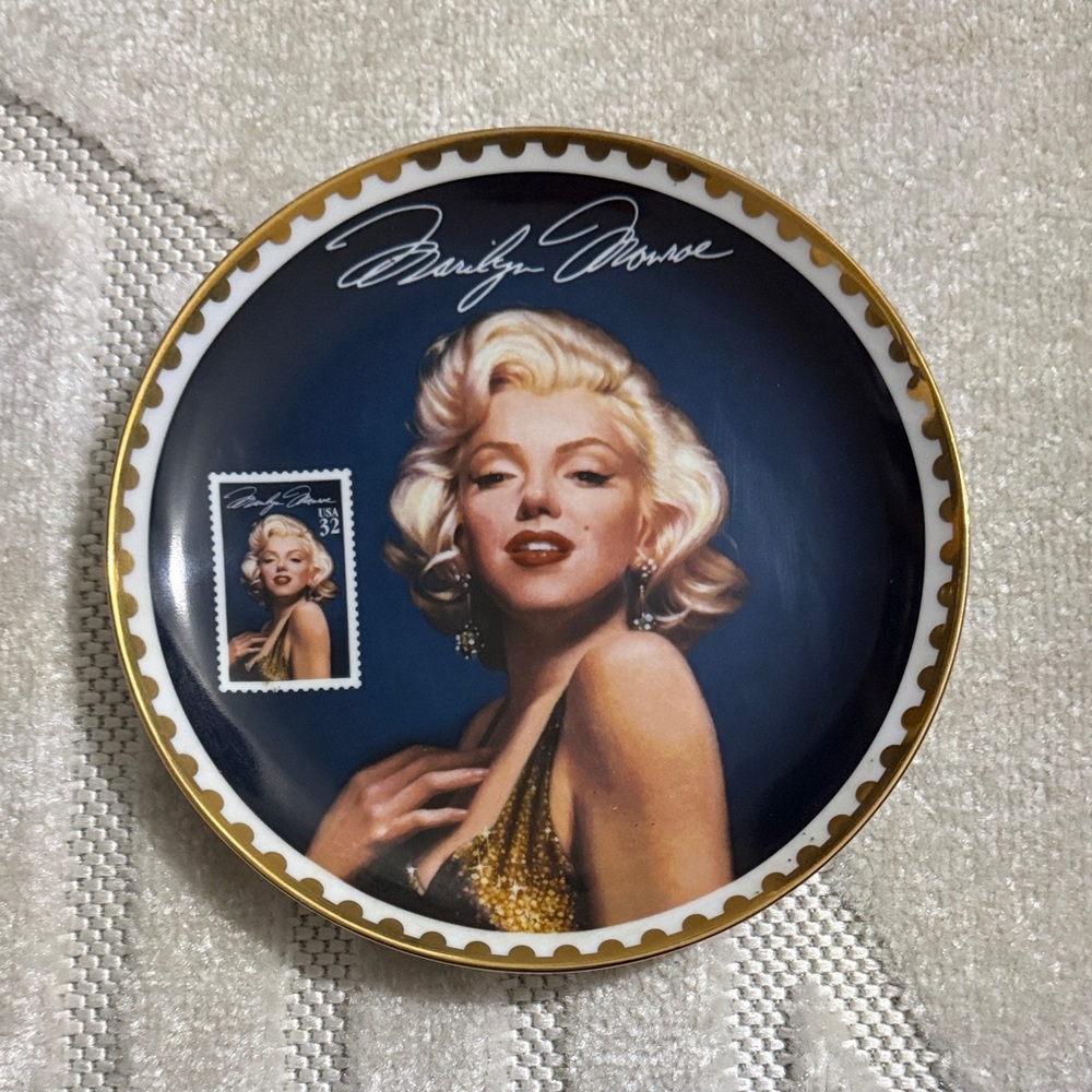 Marilyn Monroe Collectible Plate